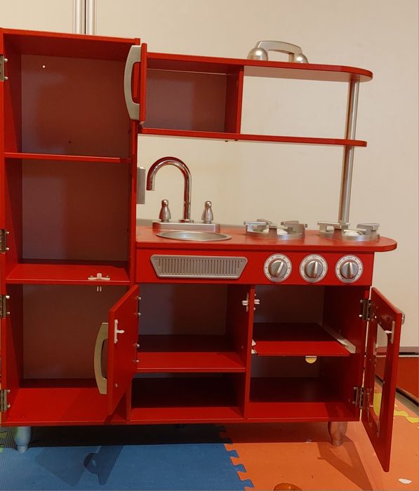 Kidkraft Cozinha Vintage Vermelha