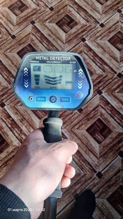 Новий металошукач