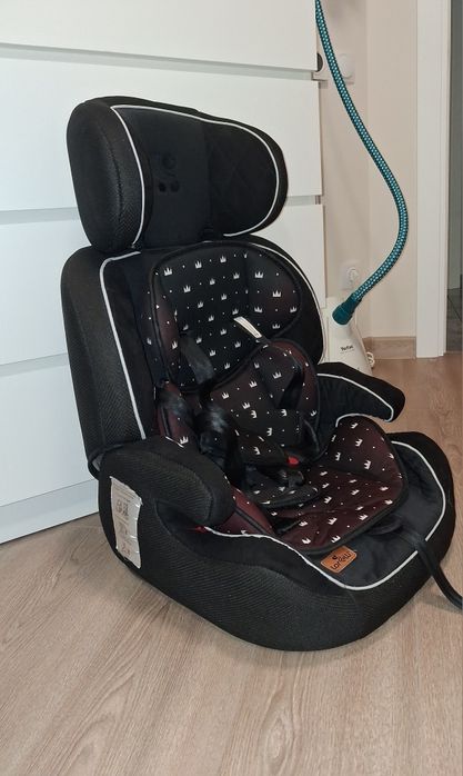 Автокрісло Lorelli Navigator black crowns