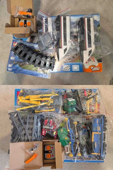 Lego Pociągi wielka kolekcja