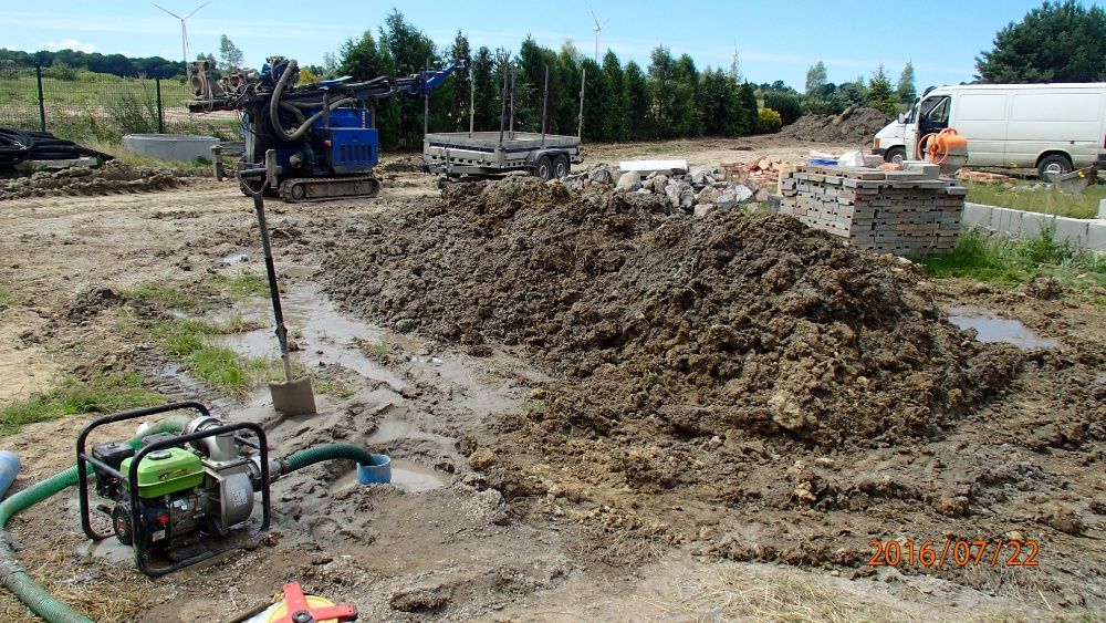 wiercenie studni głębinowych przydomowych