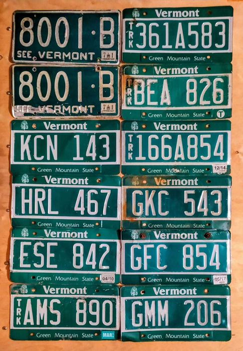 Американские номерные знаки США Автомобильный номер США