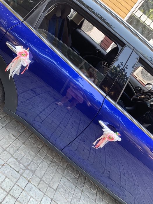 Украшение на свадебную машину.Аренда от 600 грн.