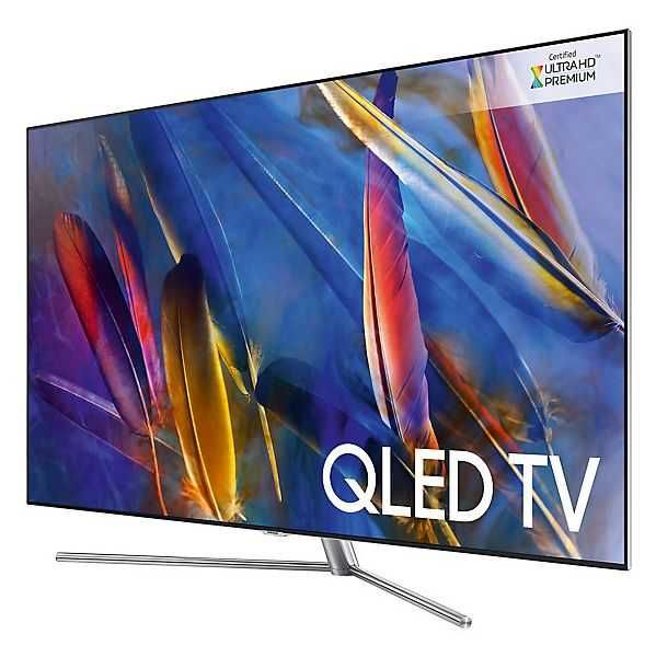 Smart tv Samsung QLED 4K de 55 polegadas.