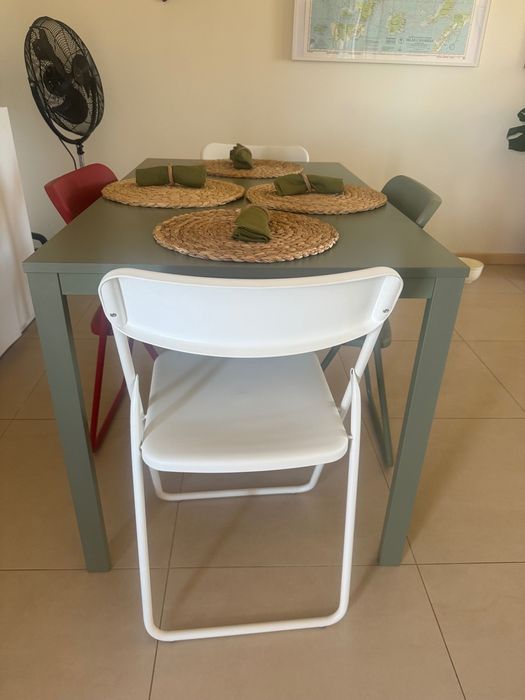 IKEA dining table and chairs