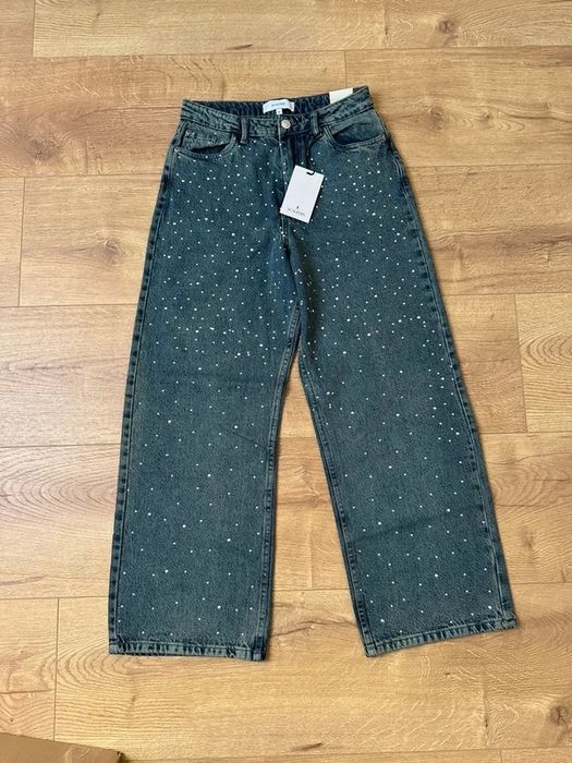 Jeansy wide leg Scalpers S/M