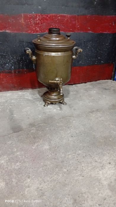 Самовар на дровах для природи чайник