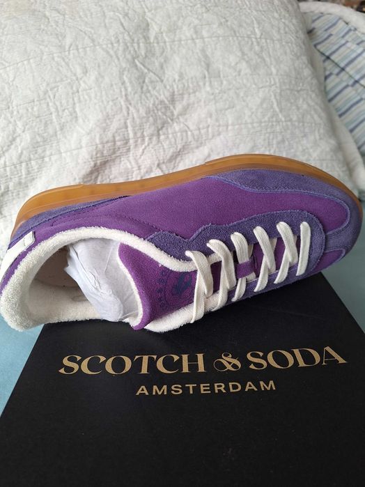 Ténis violeta Scotch & Soda trendy