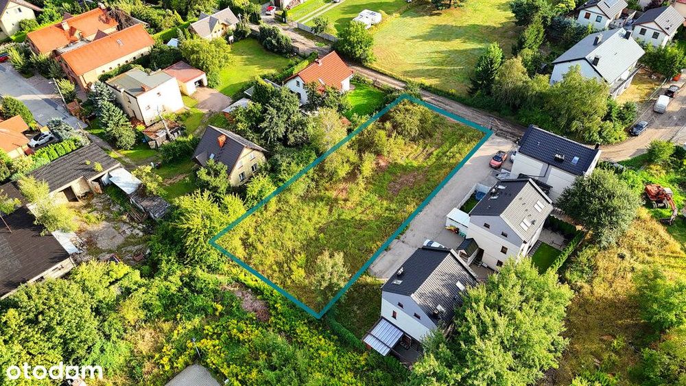 Działka budowlana 1053 m² – Luboń pod Poznaniem MPZP