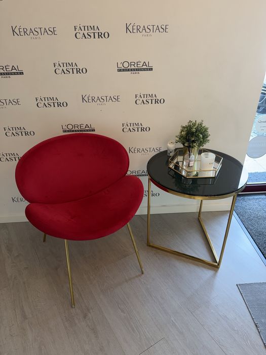 Receção cadeira e mesa