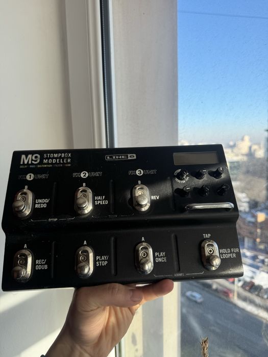Line6 M9 Stomp box Modeler Multi-Effects Guitar Effect Pedal