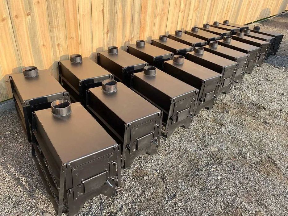 80м3! ККД 90%! 4мм! Печка, Буржуйка, Булер'ян, Піч / Печь, Булерьян