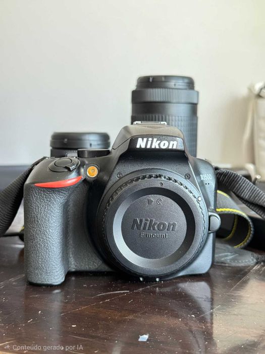 Kit Câmara Fotográfica Nikon D3500 com lente 70-300