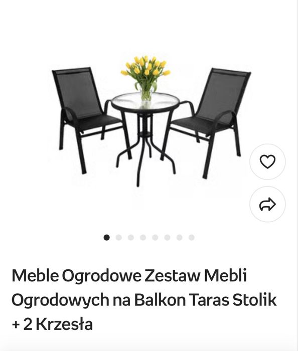 Zestaw balkonowy/obrodowy