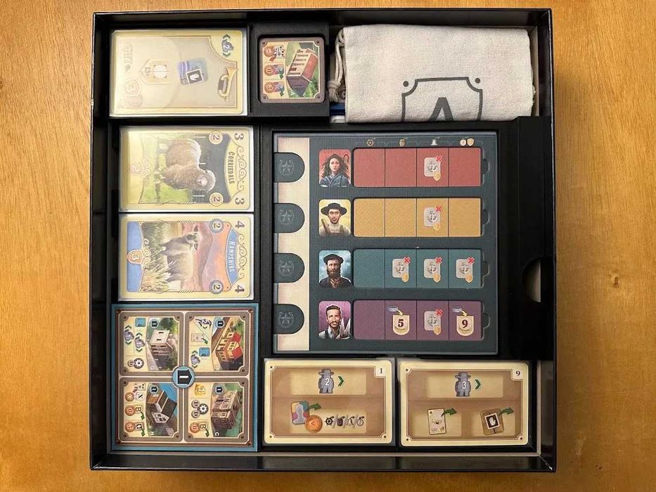 Organizer Insert do gry planszowej Great Western Trail: Nowa Zelandia