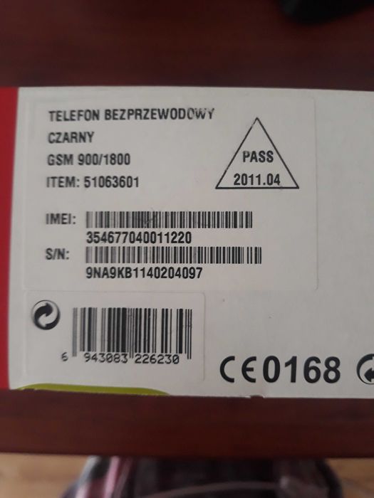 Telefon stacjonarny Huawei F360  czarny