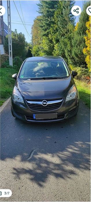 Opel Meriva Zadbana Meriva B 2017 • 120KM • Fabryczny Gaz • Bezwypadkowy • Okazja
