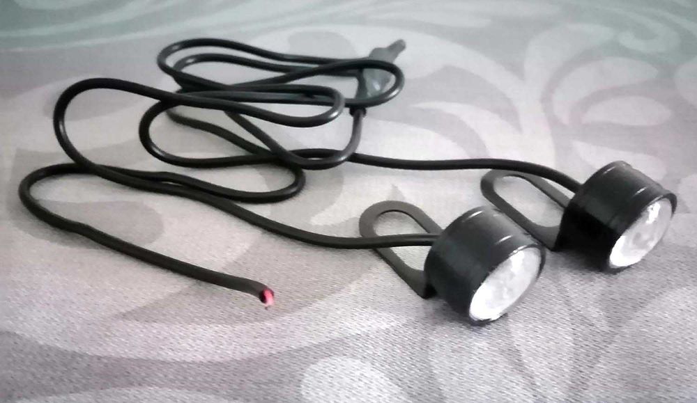 Faróis e Interruptor luz/buzina de mota, motorizada