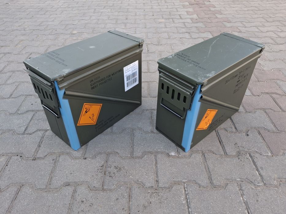 Wojskowa skrzynia M548 NATO duża hermetyczna