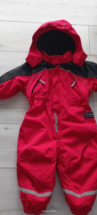 Polaryn o. Pyret Sweden 80 9-12m kombinezon zimowy techniczny 1złwys