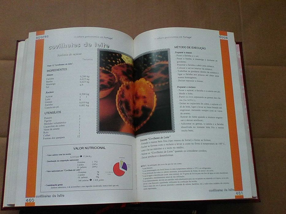 Gastronomia tradicional portuguesa 3 volumes