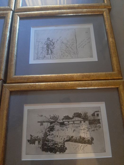 Reproduções de Desenhos de  José  Malhoa