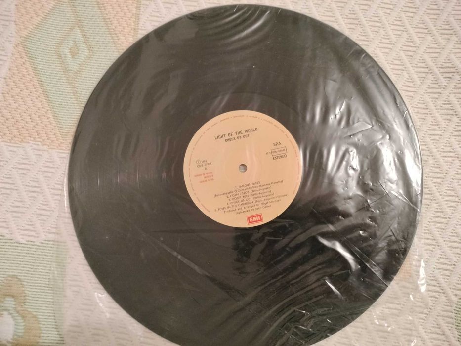 BRIT-FUNK - Disco Vinil-Light of the world - Check Us Out 1982