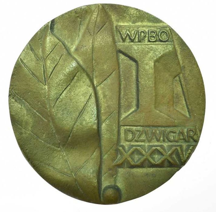 Medal 35 Lat Warszawskiego Przedsiębiorstwa Dźwigar