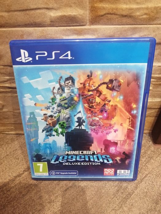 Gra na ps4 minecraft legends deluxe edition