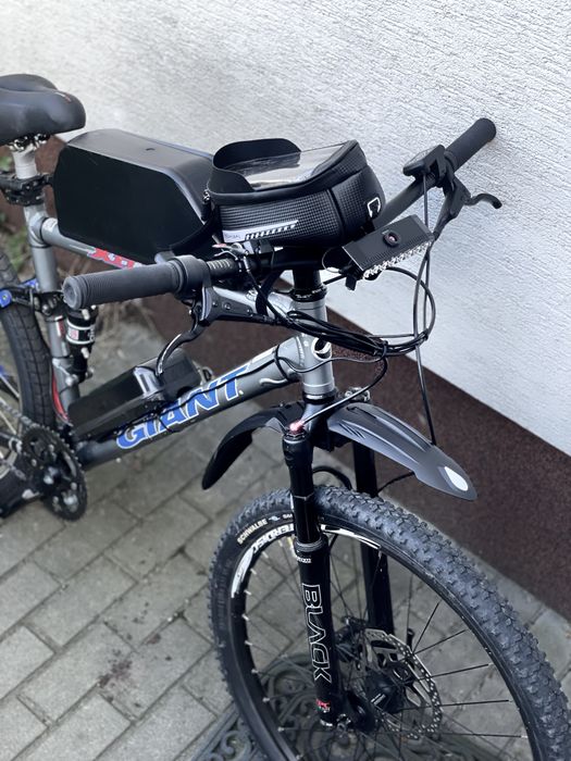 Rower elektryczny full-suspension