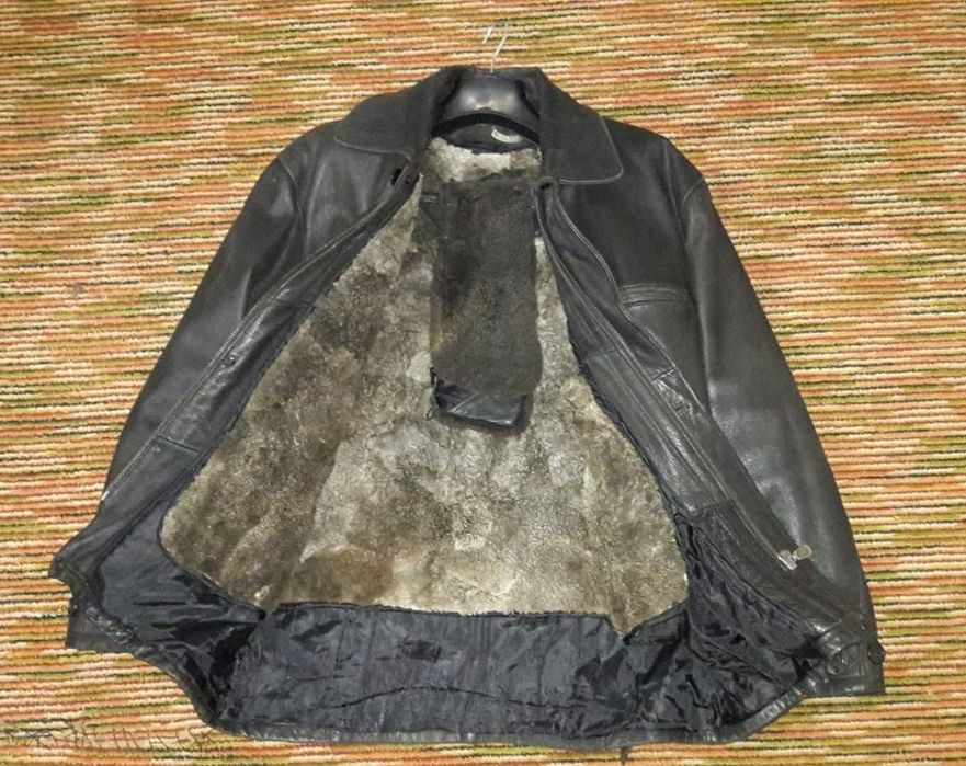 Кожаная куртка из воловой кожи