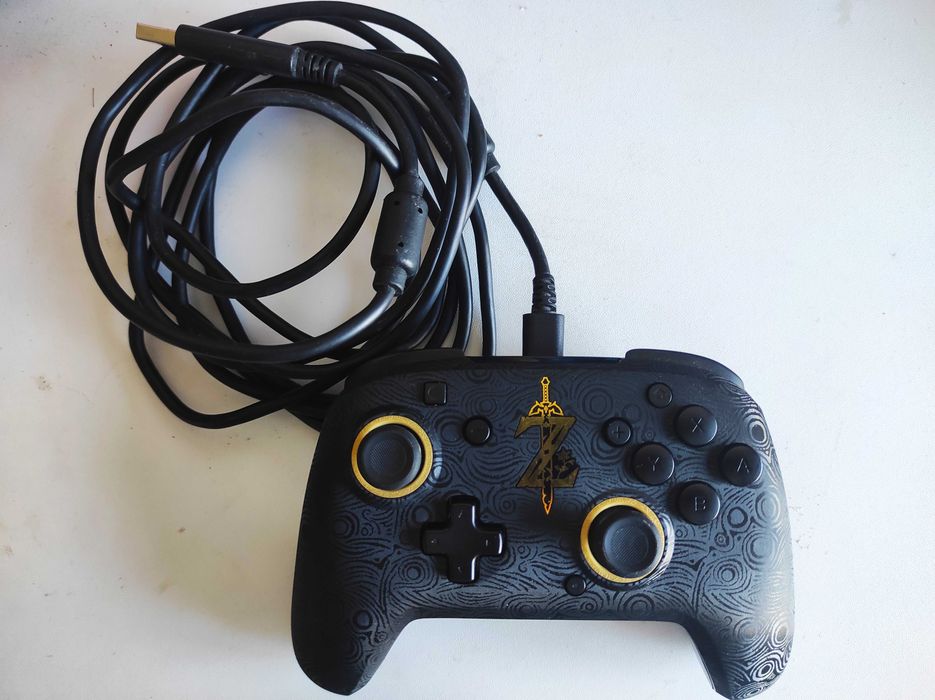 Zelda - Comando PDP Faceoff-Deluxe Wired  - Nintendo Switch -