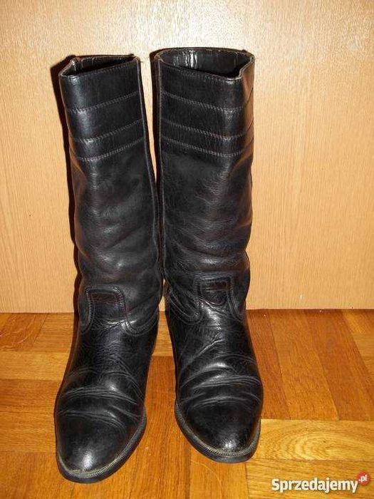 Buty, kozaki damskie.skórzane oficerki.