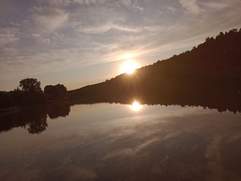 Domek nad jeziorem Jeziorna koło Sława