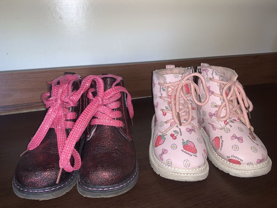 Весняні черевики для дівчинки, ботинки демі 24