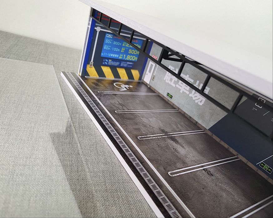 Діорама G-Fans для моделей авто масштаб 1:64