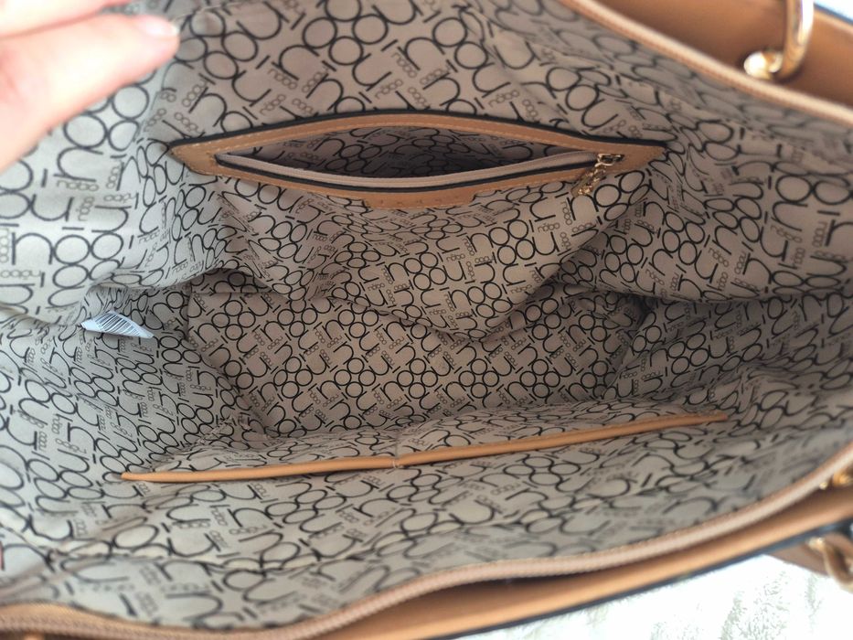 NOWA torba torebka Nobo shopperka długi pasek krótkie paski