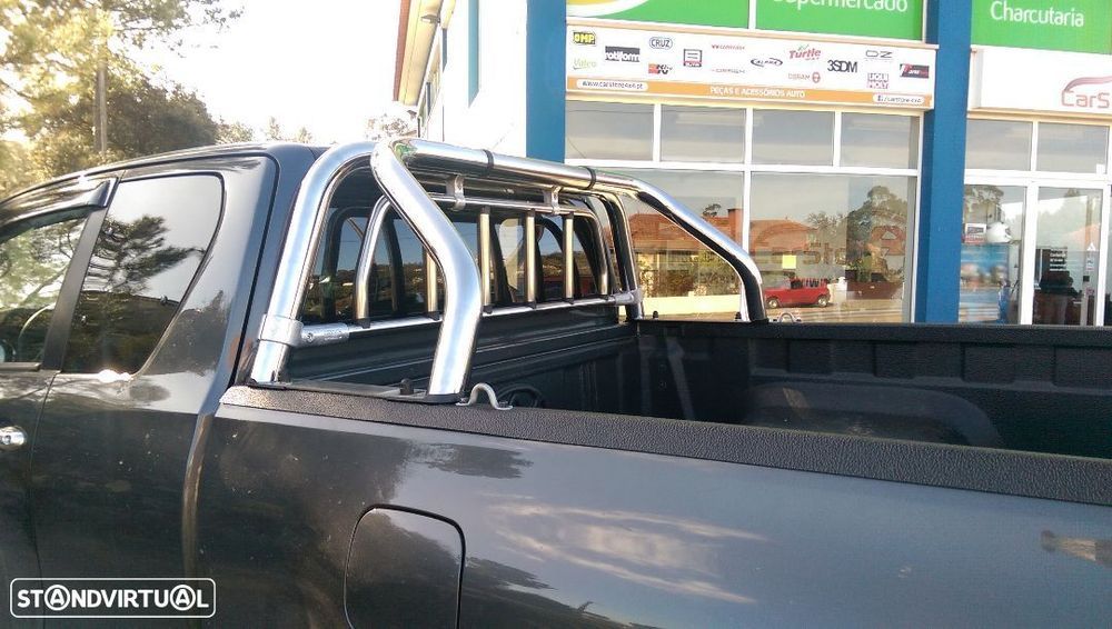 Rollbar Inox Toyota Hilux C Proteção Vidro