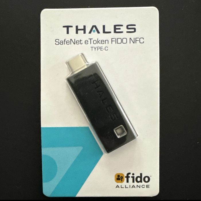 Ключ безпеки Thales SafeNet eToken – FIDO2 (USB-C NFC ) | Delta