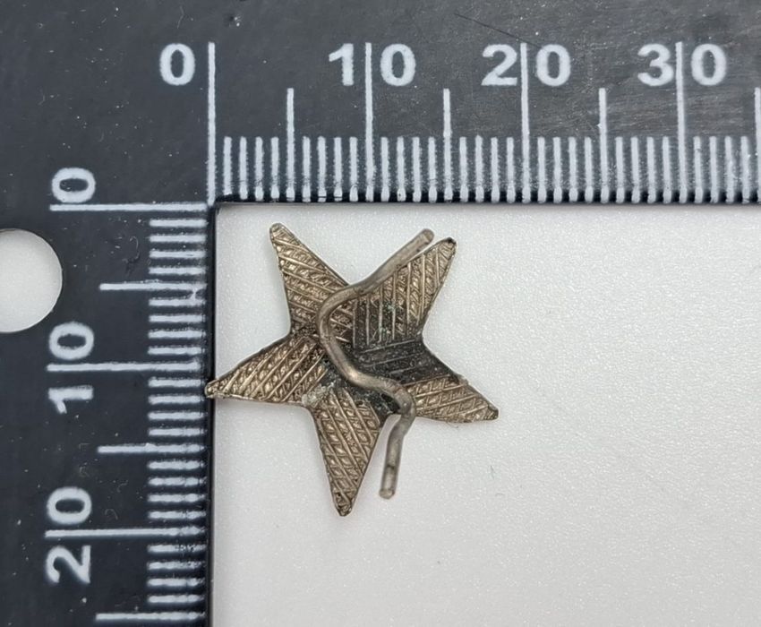 Stara w pinka kolekcjonerska gwiazdka