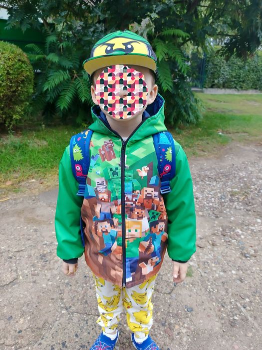 Kurtka jesienna Minecraft