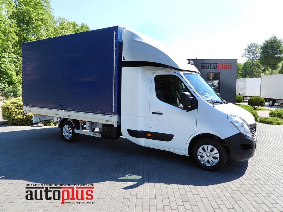 Renault MASTER PLANDEKA 8 PALET TEMPOMAT PNEUMATYKA KLIMATYZACJA  170KM  stan bardzo dobry, nie wymaga nakładów finansowcyh, dostępny od ręki