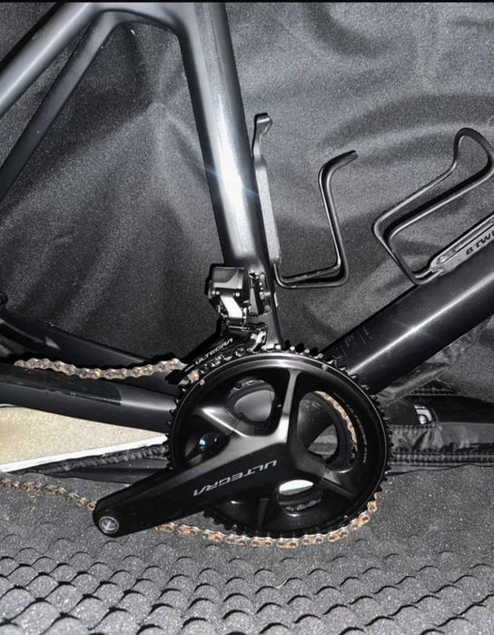 Bicicleta VAN RYSEL de Estrada Shimano Ultegra Di2 2x12v, RCR PRO cinzento XL