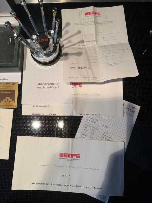 Rolex Submariner Date 16610 – 1991 – Caixa e Documentos Originais