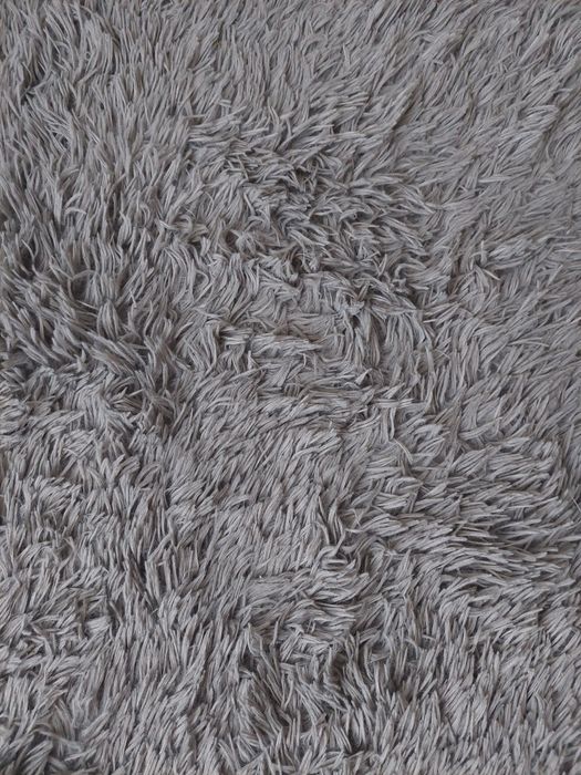 Dywan pluszowa szary