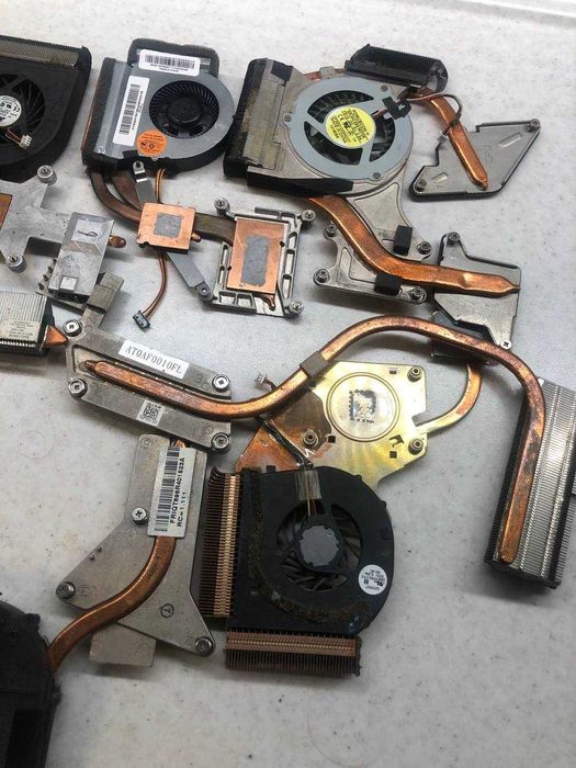 Системы охлаждения от ноутбуков цена за всё 550