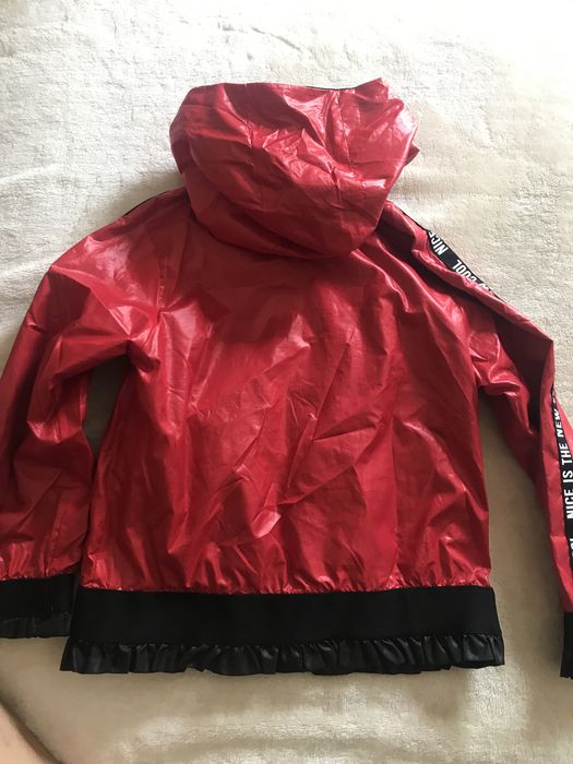 Casaco / parka impermeável reversível  5-6 anos Tiffosi menina