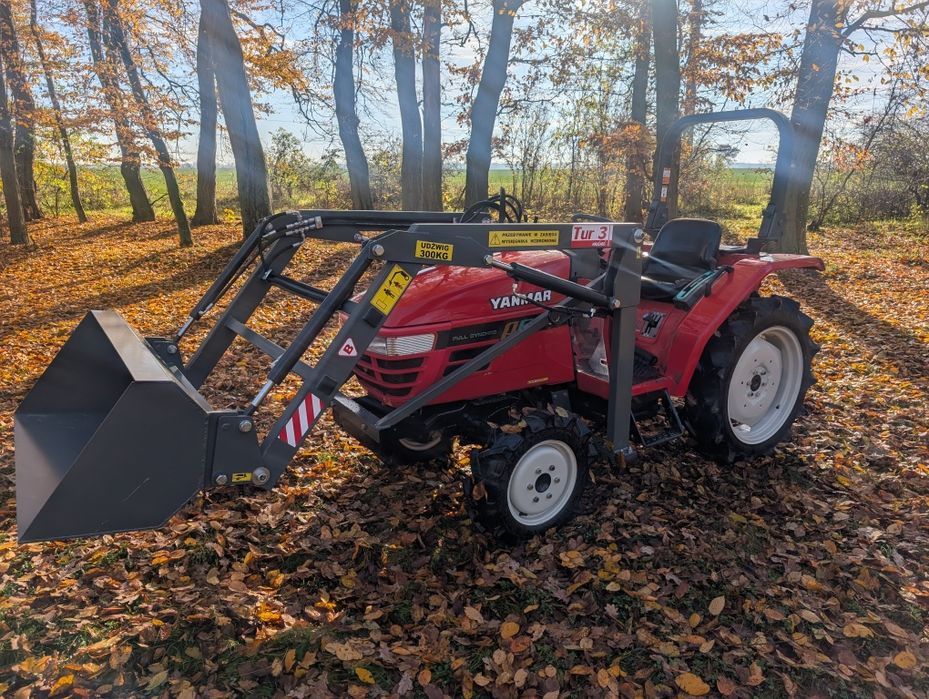 Traktorek YANMAR AF210 KM TUR Rewers Wspomaganie 4X4 Kubota ISEKI