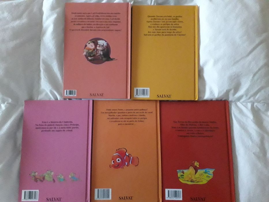 Livros novos em capa dura da Disney