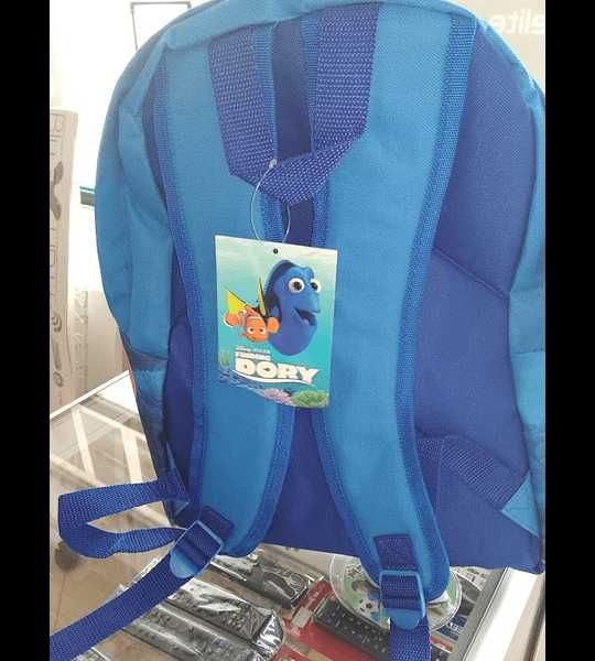 PROMO:Mochila Nemo e Dory "We Swim!" 40 cm NOVA